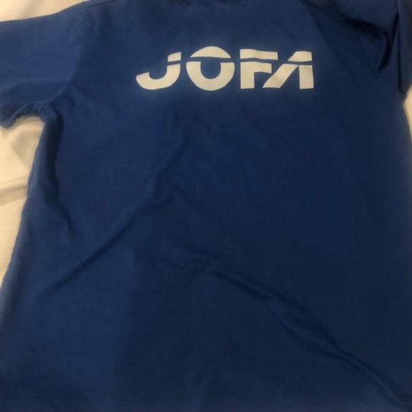 Brand New Vintage Hockey Jofa Men's Blue Large T-Shirt - Picture 2 of 2